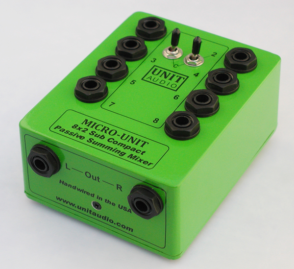 Review Unit Audio MicroUnit Summing Mixer